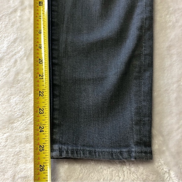 AG Adriano Goldschmied The Stevie Ankle Slim Straight Grey Jean Petite 32 - Picture 10 of 10